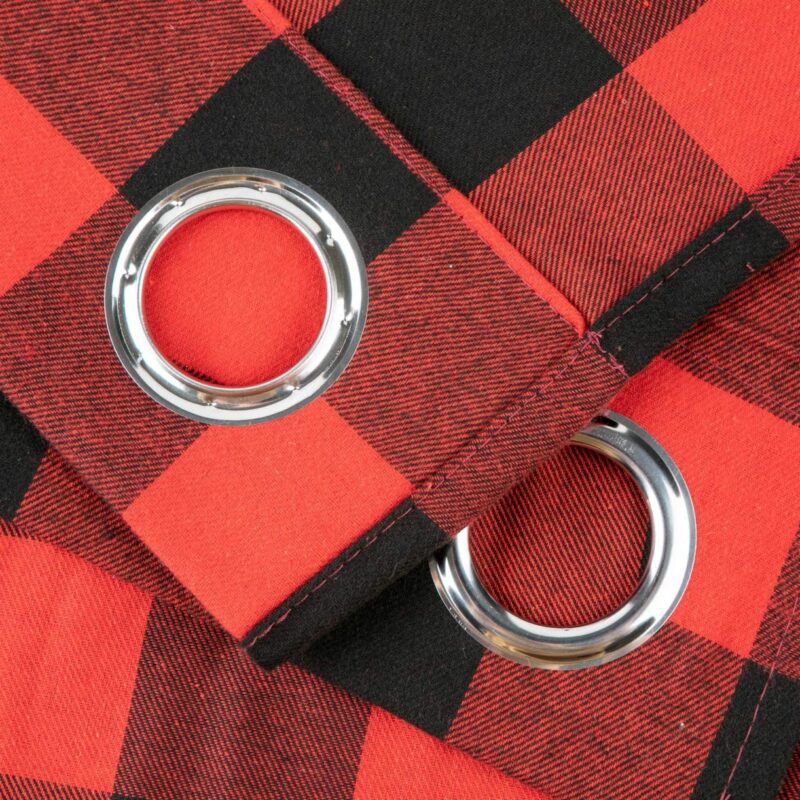 Multicolored Buffalo Plaid Curtains Set Of 2   Buffalo Plaid Curtains 1 800x800 