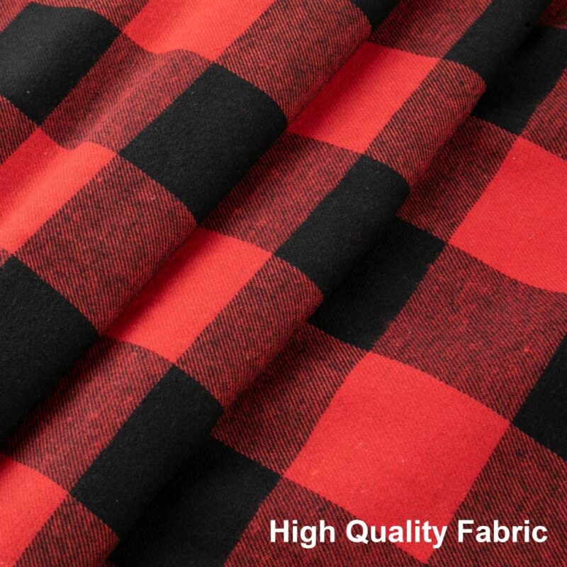 Multicolored Buffalo Plaid Curtains Set Of 2   Buffalo Plaid Curtains 4 800x800 