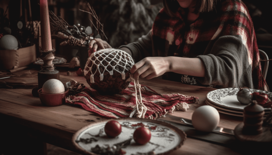 how to make macrame christmas ornaments