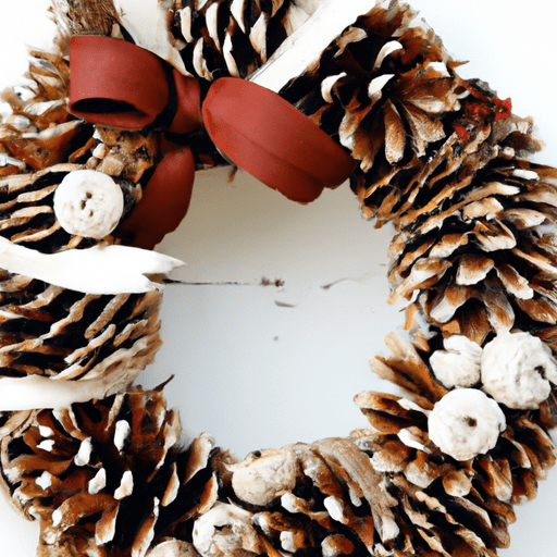 How To Make A Pinecone Wreath